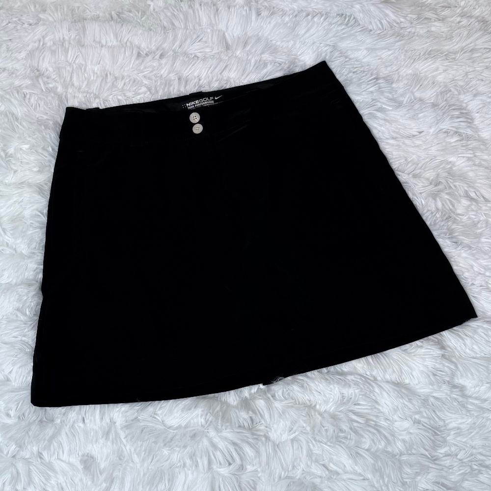 Nike Black Golf Skort